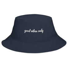 Load image into Gallery viewer, Good Vibes Only Bucket Hat