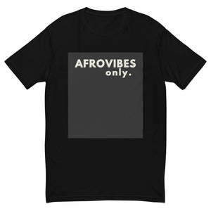 AfroVibes Only Men's Fitted Short Sleeve T-shirt