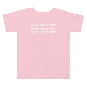Good Vibes Only Short Sleeve T-Shirt (Toddler)