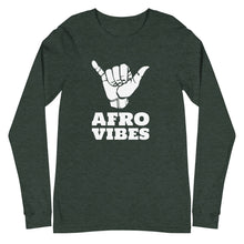 Load image into Gallery viewer, AfroVibes Only Long Sleeve T-Shirt