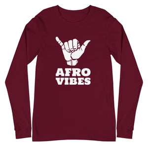 AfroVibes Only Long Sleeve T-Shirt