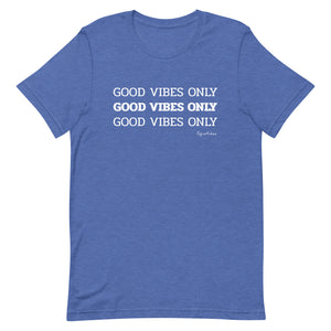 Good Vibes Only Short-Sleeve T-Shirt (White Letters)
